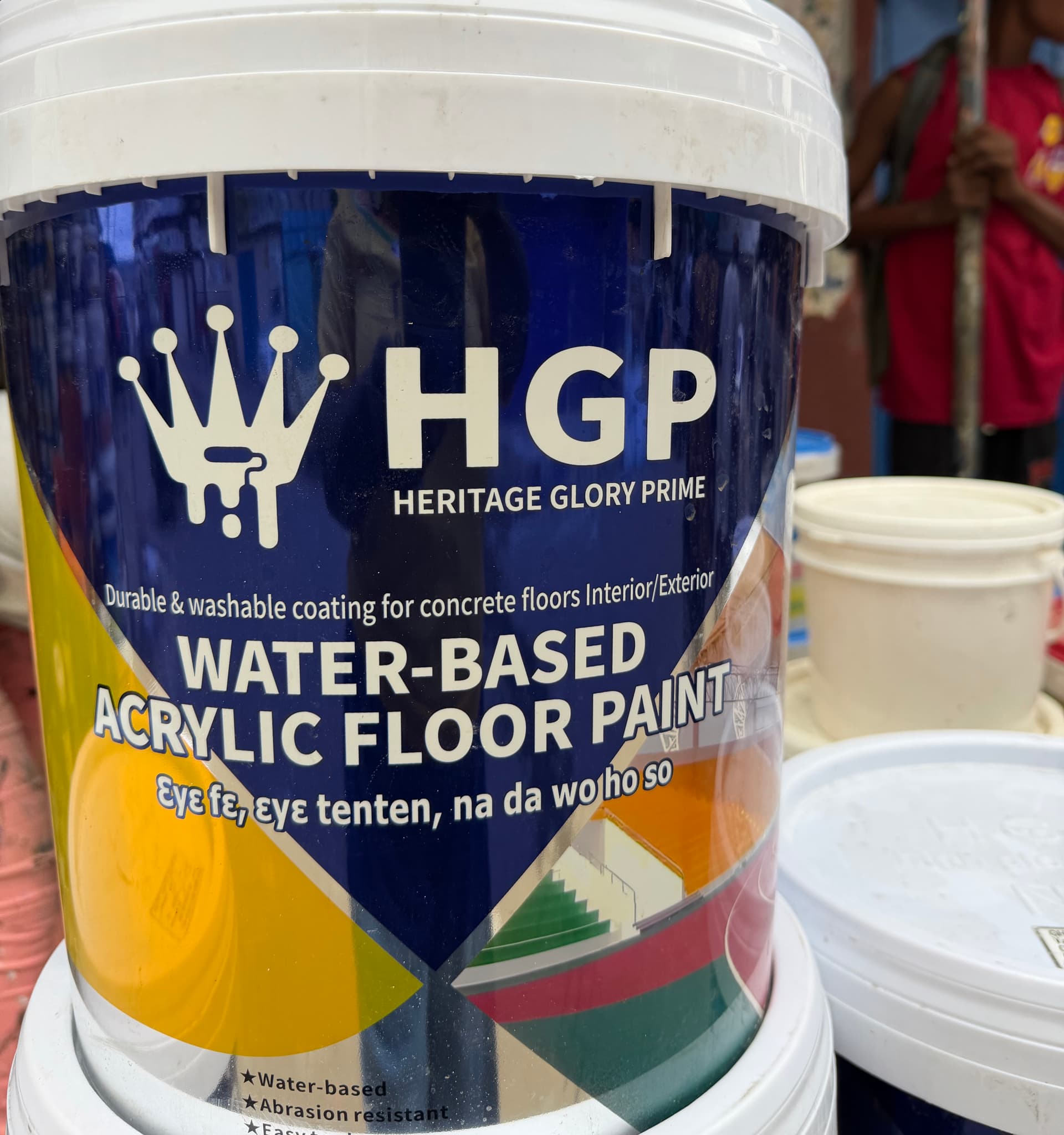 HGP Water Based Acrylic Floor Paint